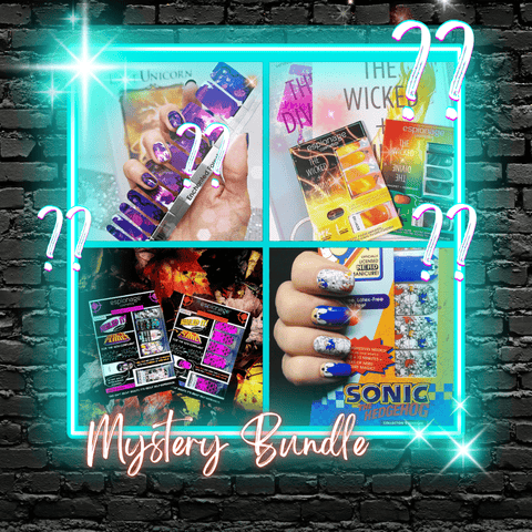 REG Mystery LICENSED Bundle ✦ Nail Wraps ✦ 14 & 22 - tip Sets - Espionage CosmeticsEspionage CosmeticsREG Mystery LICENSED Bundle ✦ Nail Wraps ✦ 14 & 22 - tip Sets