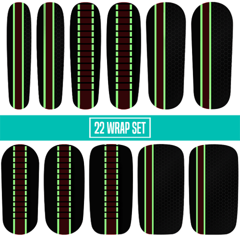 Sass Effect ✦ Nail Wrap ✦ 22 - tip Set - Espionage CosmeticsEspionage CosmeticsSass Effect ✦ Nail Wrap ✦ 22 - tip Set