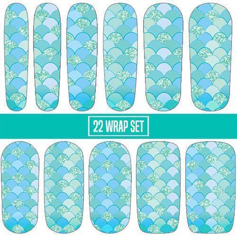 Scales 2.0 ✦ Nail Wrap ✦ 22 - tip Sets - Espionage CosmeticsEspionage CosmeticsScales 2.0 ✦ Nail Wrap ✦ 22 - tip Sets