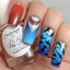 Sharks ✦ Nail Wrap ✦ 22 - tip Set - Espionage CosmeticsEspionage CosmeticsSharks ✦ Nail Wrap ✦ 22 - tip Set