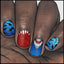 Sharks ✦ Nail Wrap ✦ 22 - tip Set - Espionage CosmeticsEspionage CosmeticsSharks ✦ Nail Wrap ✦ 22 - tip Set