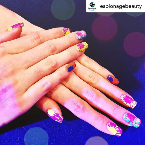 Splattered Fashion ✦ Nail Wrap ✦ 22 - tip Set - Espionage CosmeticsEspionage CosmeticsSplattered Fashion ✦ Nail Wrap ✦ 22 - tip Set