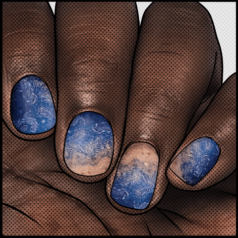 Storms of Jupiter ✦ Nail Wrap ✦ 22 - tip Set - Espionage CosmeticsEspionage CosmeticsStorms of Jupiter ✦ Nail Wrap ✦ 22 - tip Set