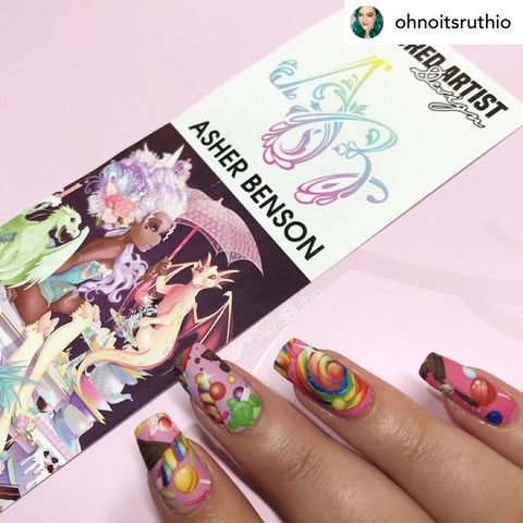 Sugar Rush ✦ Nail Wrap Bundle ✦ 22 - tip Sets - Espionage CosmeticsEspionage CosmeticsSugar Rush ✦ Nail Wrap Bundle ✦ 22 - tip Sets