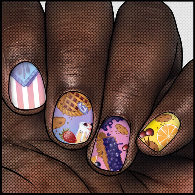 Sweet Tooth ✦ FEATURED ARTIST Nail Wrap ✦ 22 - tip Set - Espionage CosmeticsEspionage CosmeticsSweet Tooth ✦ FEATURED ARTIST Nail Wrap ✦ 22 - tip Set