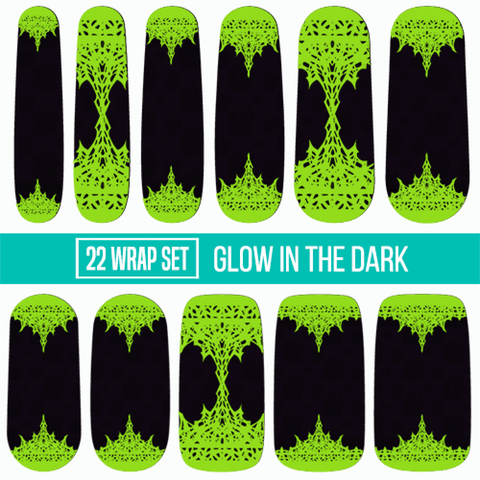 The Abyss Becomes Me ✦ Nail Wrap ✦ 22 - tip Set - Espionage CosmeticsEspionage CosmeticsThe Abyss Becomes Me ✦ Nail Wrap ✦ 22 - tip Set