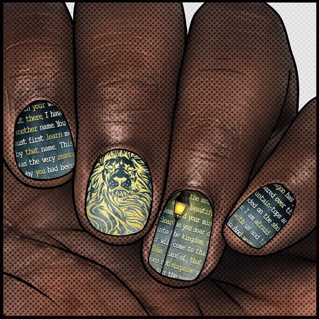 The King's Roar ✦ Nail Wrap ✦ 22 - tip Set - Espionage CosmeticsEspionage CosmeticsThe King's Roar ✦ Nail Wrap ✦ 22 - tip Set