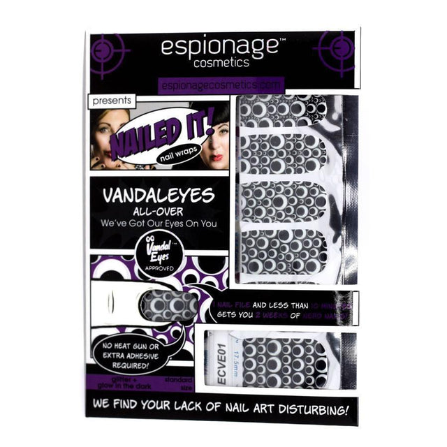 VandalEyes: All Over ✦ Licensed Nail Wrap ✦ 14 - tip Set - Espionage CosmeticsEspionage CosmeticsVandalEyes: All Over ✦ Licensed Nail Wrap ✦ 14 - tip Set