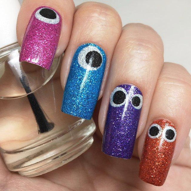 VandalEyes: Glitter ✦ Licensed Nail Wrap ✦ 14 - tip Set - Espionage CosmeticsEspionage CosmeticsVandalEyes: Glitter ✦ Licensed Nail Wrap ✦ 14 - tip Set