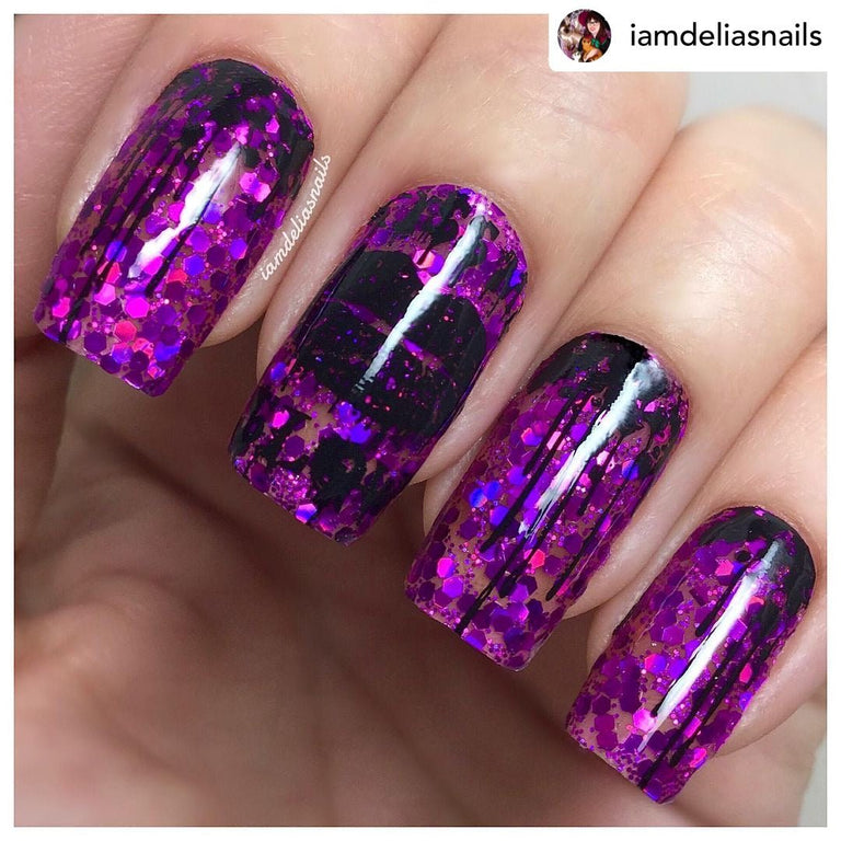 Vladimir’s Unicorns ✦ Glitter Jedi Approved Nail Wraps ✦ 22 - tip Set - Espionage CosmeticsEspionage CosmeticsVladimir’s Unicorns ✦ Glitter Jedi Approved Nail Wraps ✦ 22 - tip Set