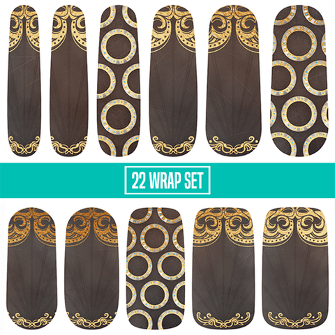 Warrior Princess ✦ Nail Wrap ✦ 22 - tip Set - Espionage CosmeticsEspionage CosmeticsWarrior Princess ✦ Nail Wrap ✦ 22 - tip Set