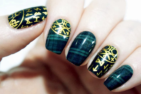 We Invoke Thee ✦ Nail Wrap ✦ 22 - tip Set - Espionage CosmeticsEspionage CosmeticsWe Invoke Thee ✦ Nail Wrap ✦ 22 - tip Set