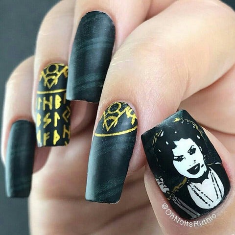 We Invoke Thee ✦ Nail Wrap ✦ 22 - tip Set - Espionage CosmeticsEspionage CosmeticsWe Invoke Thee ✦ Nail Wrap ✦ 22 - tip Set