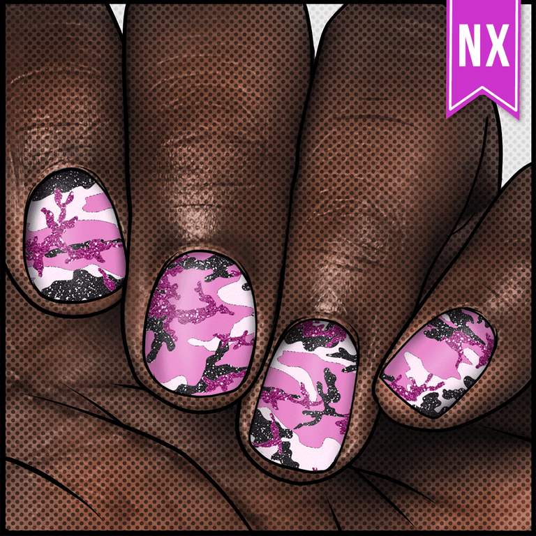 Whamo - Camo! ✦ Nail Wrap ✦ 22 - tip Set - Espionage CosmeticsEspionage CosmeticsWhamo - Camo! ✦ Nail Wrap ✦ 22 - tip Set