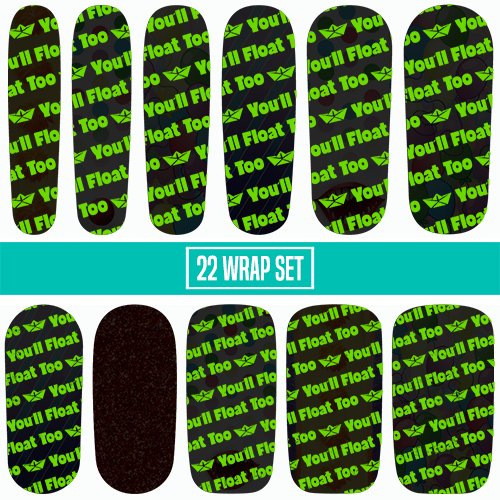Unbreakable Code || Nail Wrap || 22-tip Set