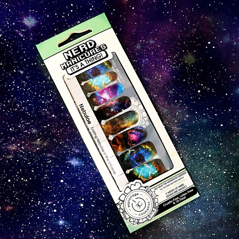 Nebula || Nail Wrap || 22-tip Set