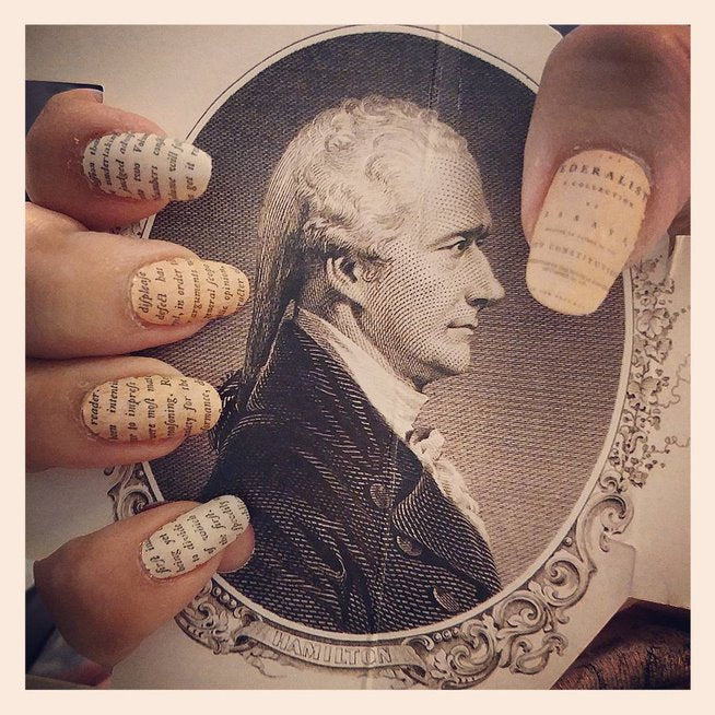 Federalist Papers || Nail Wrap || 22-tip Set