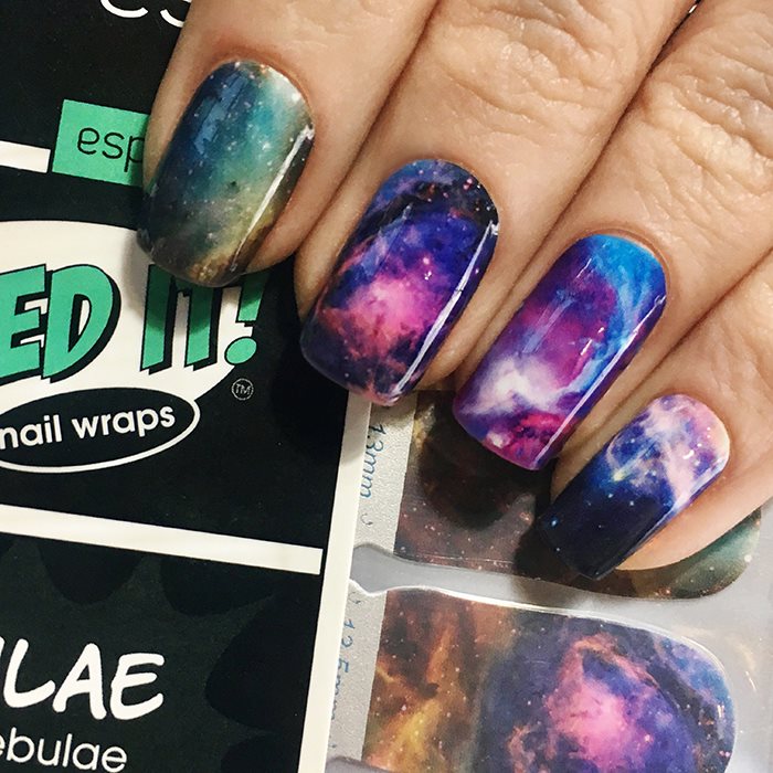 Nebula ✦ Nail Wrap ✦ 22-tip Set