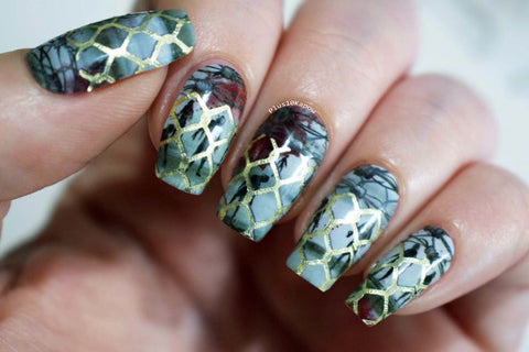 Dead Inside ✦ Nail Wrap ✦ 14-tip Set