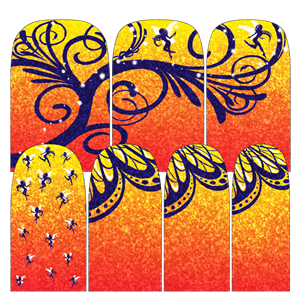 Faeries ✦ Nail Wrap ✦ 14-tip Set