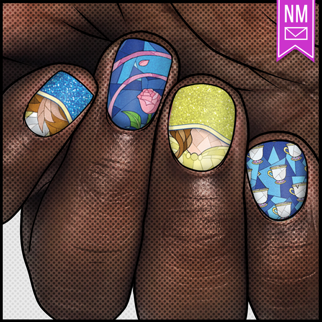 Be Our Quest  || Nail Wrap || 22-tip Set