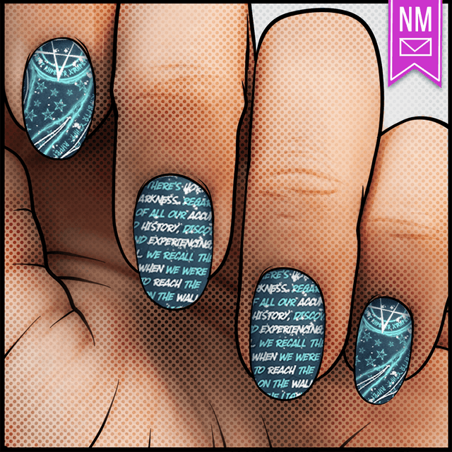 Consulting Wizard || Nail Wrap || 22-tip Set