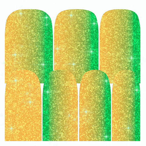 Glitter Gradient: Demi-god Glory ✦ Nail Wrap ✦ 14-tip Set - Espionage Cosmetics