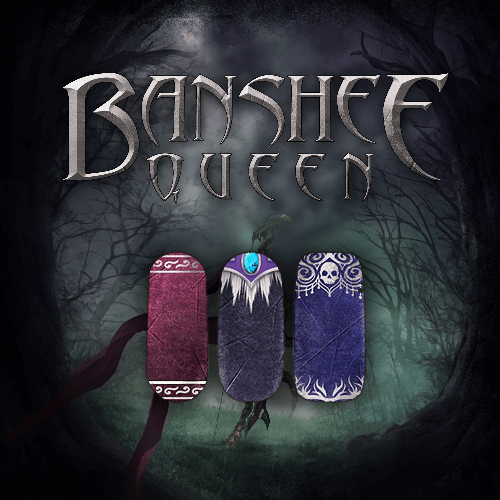 Banshee Queen || Nail Wrap || 22-tip Set