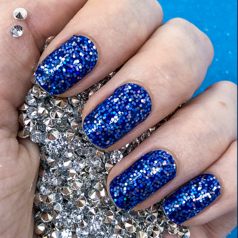 Feisty Droid || Glitter Jedi Approved Nail Wrap || 22-tip Set