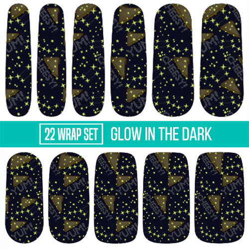 Grilled Cheese Dipper ✦ Nail Wrap ✦ 22-tip Set