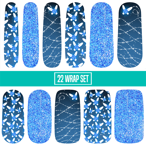 Helpful Companion ✦ Nail Wrap ✦ 22-tip Set