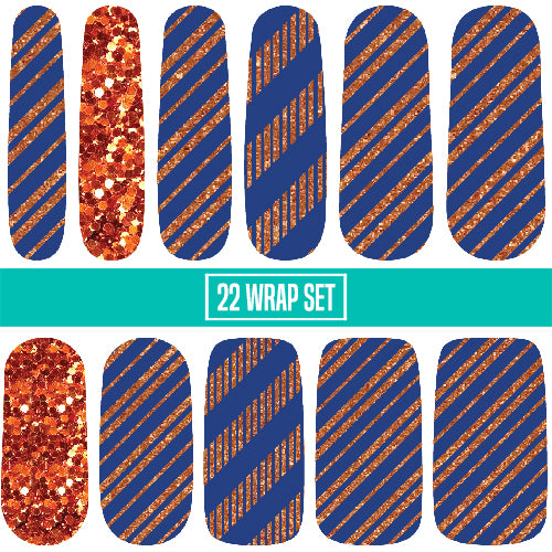 House of the Eagle || Nail Wrap || 22-tip Set