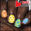 I HEART GUTS : Love Your Body ✦ Licensed Nail Wrap ✦ 22-tip Set