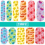 I HEART GUTS : Love Your Body ✦ Licensed Nail Wrap ✦ 22-tip Set