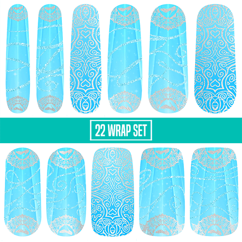 If The Shoe Fits || Nail Wrap || 22-tip Set