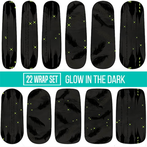 Kingdom of Crows ✦ Nail Wrap ✦ 22-tip Set