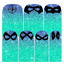 MASKS Blue & Purple ✦ Nail Wrap ✦ 14-tip Set - Espionage Cosmetics