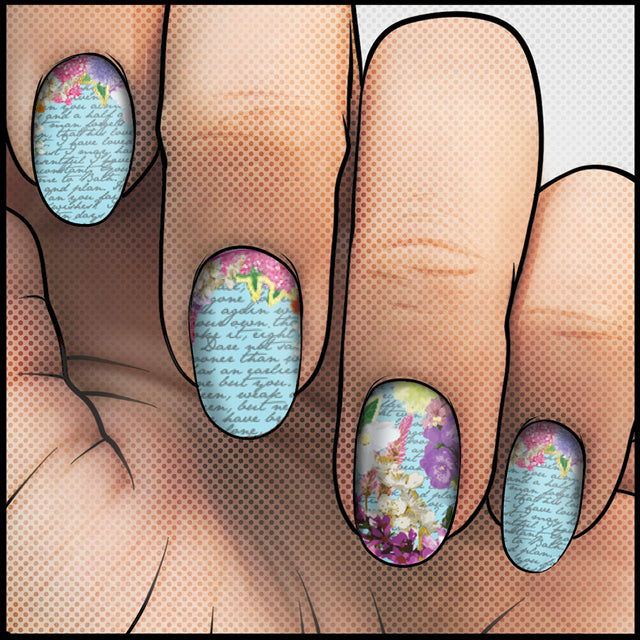 Most Ardently ✦ Nail Wrap ✦ 22-tip Set