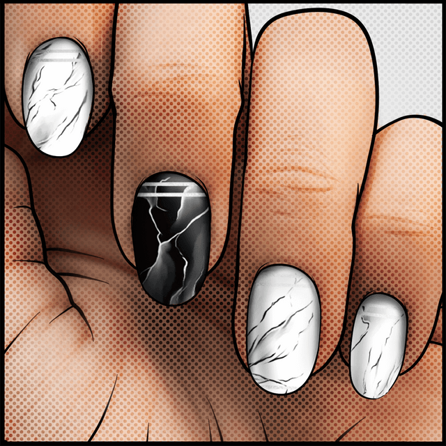 Simply Marble-ous! ✦ FEATURED ARTIST Nail Wrap ✦ 22-tip Set