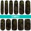🔖🔖 Timekeeping ✦ Nail Wrap ✦ 22-tip Set