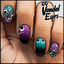 VANDALEYES: Gradient ✦ LICENSED Nail Wrap ✦ 22-tip Set - Espionage Cosmetics