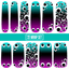 VANDALEYES: Gradient ✦ LICENSED Nail Wrap ✦ 22-tip Set - Espionage Cosmetics