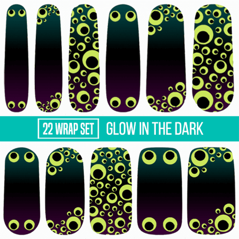 VANDALEYES: Gradient ✦ LICENSED Nail Wrap ✦ 22-tip Set - Espionage Cosmetics