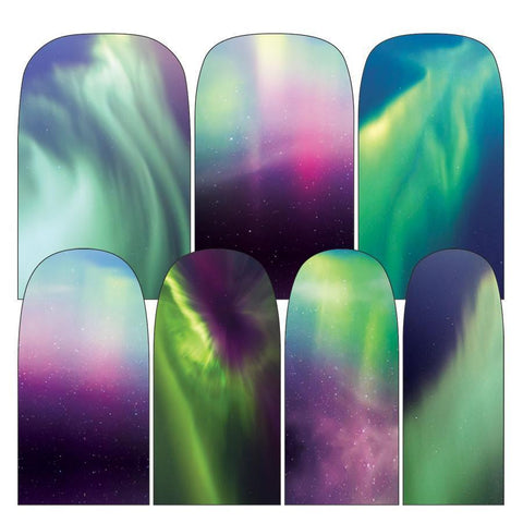 Aurora Borealis-Nail Wraps-Espionage Cosmetics
