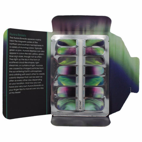 Aurora Borealis-Nail Wraps-Espionage Cosmetics