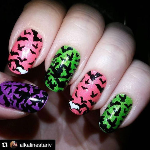 Batty-Nail Wraps-Espionage Cosmetics