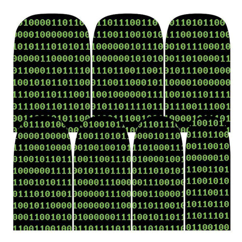 Binary-Nail Wraps-Espionage Cosmetics