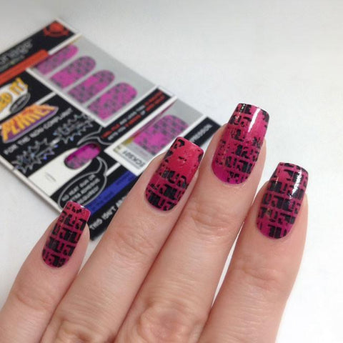 Bitch Planet - Non-Compliant-Nail Wraps-Espionage Cosmetics