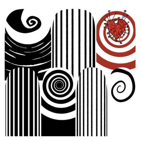 Burtonesque-Nail Wraps-Espionage Cosmetics