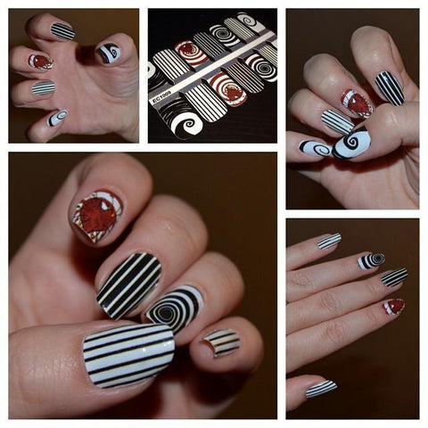 Burtonesque-Nail Wraps-Espionage Cosmetics